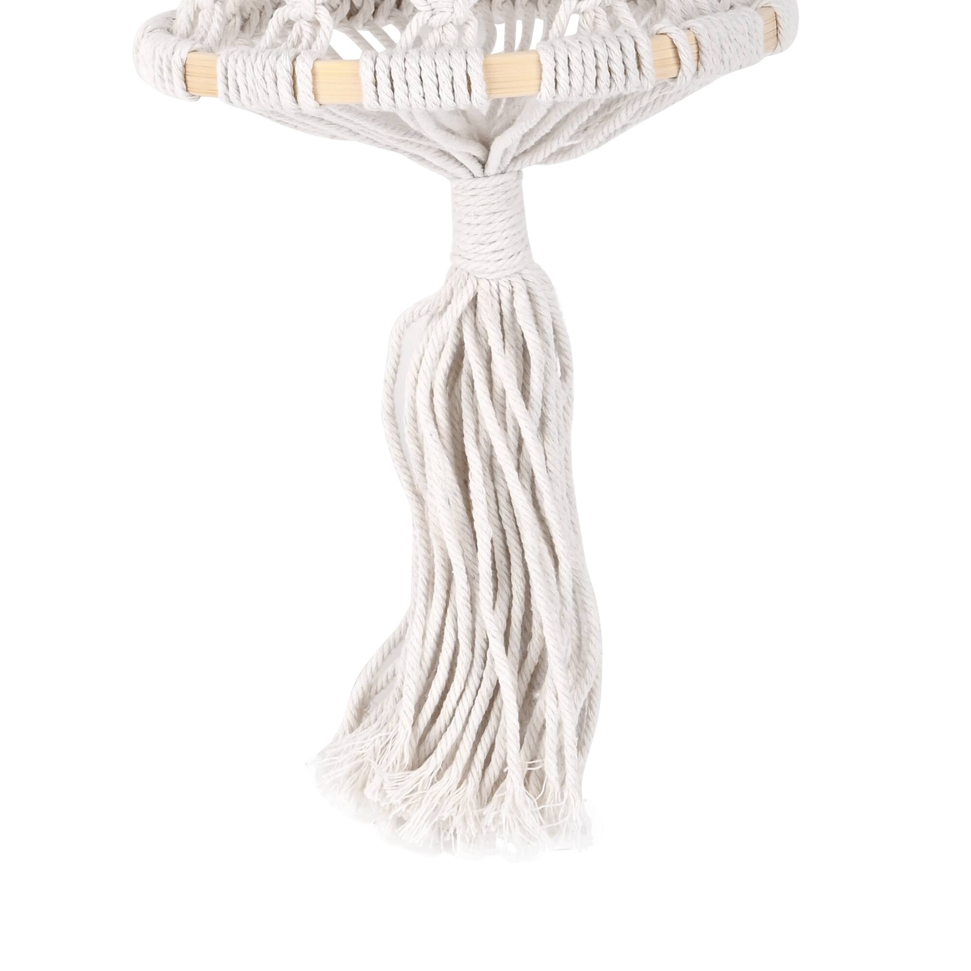 26" Macrame Hanging Basket by Ashland®
